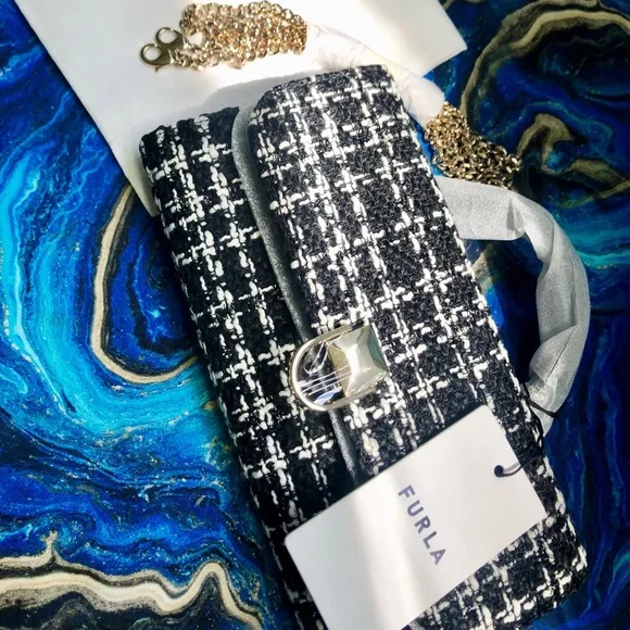 FURLA Circe XL Mini Bag in Toni Nero with Chain - Picture 5 of 14